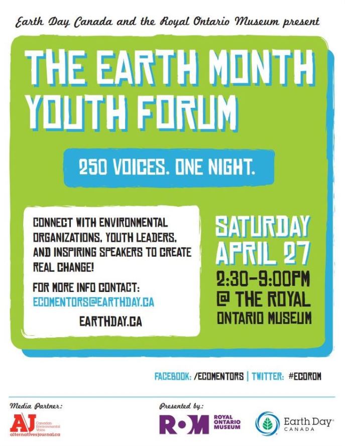 Earth Month Youth Forum